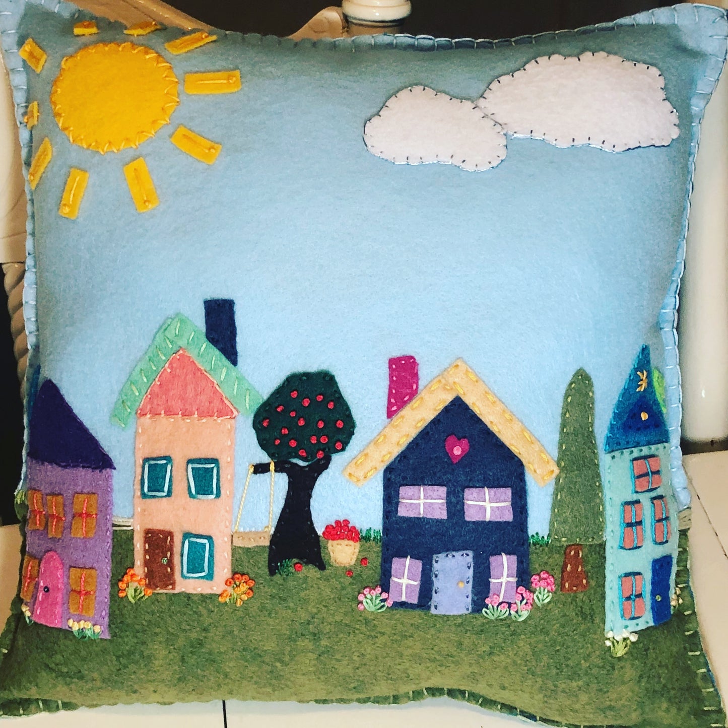 It Takes a Village Pillow