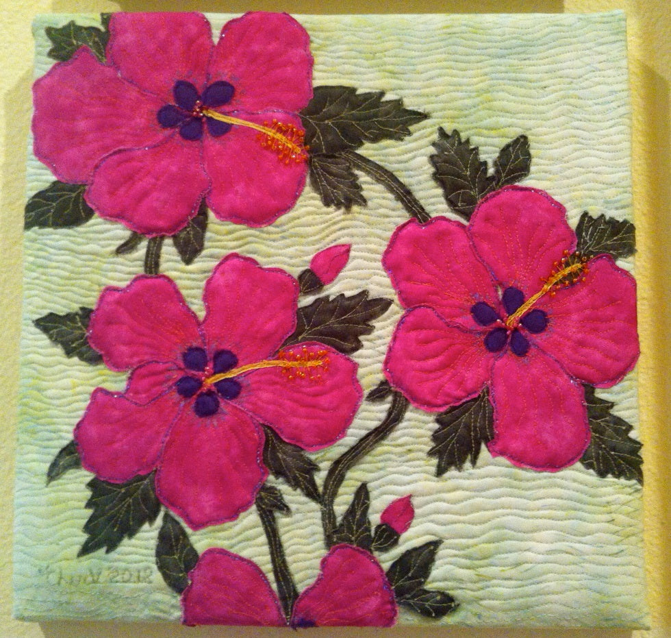 Hibiscus Wallhanging