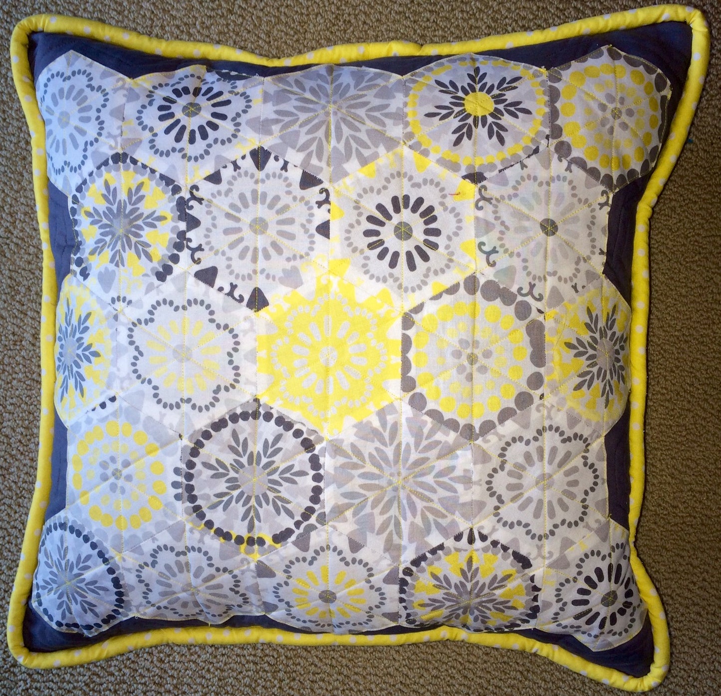 Paper Pieced Pillow