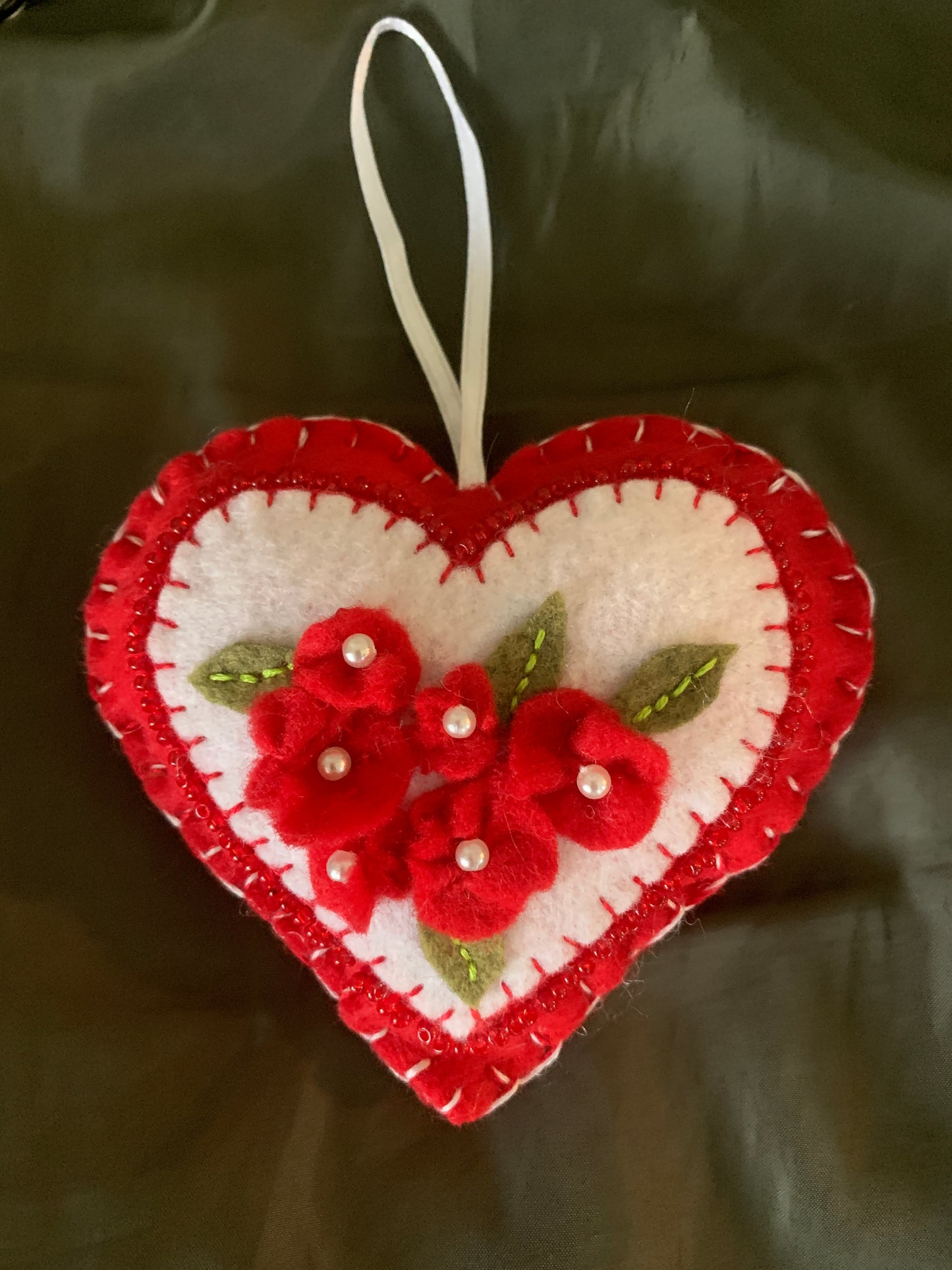 Wool Felt Hearts